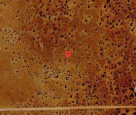 Satellite location map showing parcel 111-22-195 in Navajo County, AZ