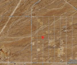 Google Map overview showing the location of APN 245-21-102 near Yucca, Mohave County AZ